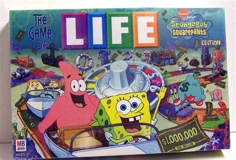 Hasbro The Game Of Life Bikini Bottom SpongeBob SquarePants Edition