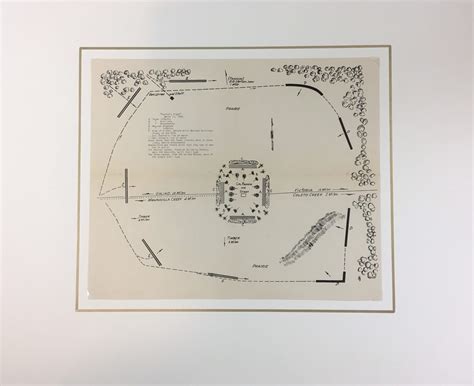 Battle of Coleto, Texas Revolution Military Map, 1938 - Original Art ...