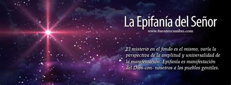 Epifania del Señor – Orden Inmaculada Concepción