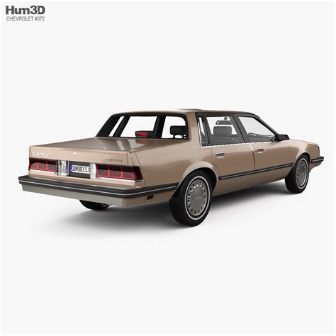 Chevrolet Celebrity sedan 1986 3D model - Download Sedan on 3DModels.org