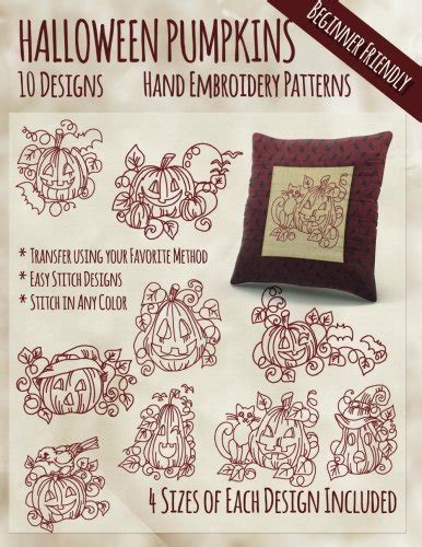 Halloween Embroidery Patterns | EMBROIDERY & ORIGAMI