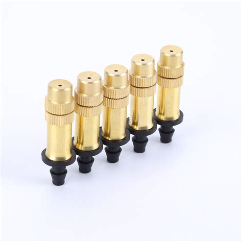 5pcs Atomization Nozzle Adjustable Misting Nozzle For Garden Lawn B