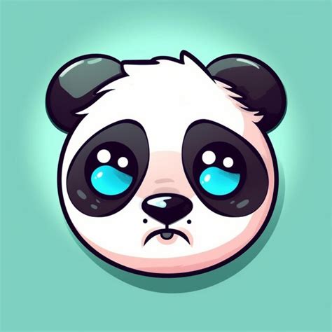 Premium Photo | Image Panda Face Clipart