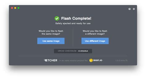 Using BalenaEtcher To Flash An Image Support Training Endless OS