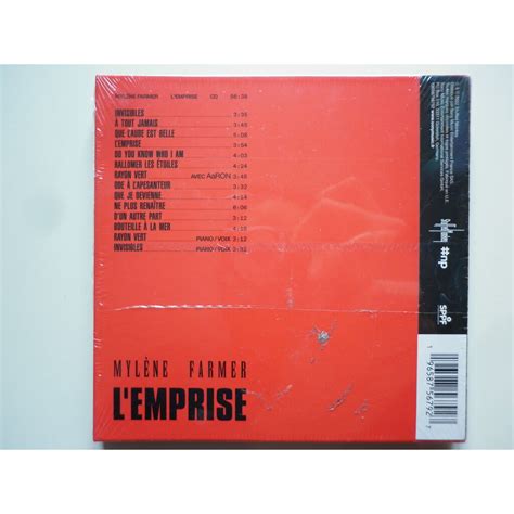 L Emprise Mylene Farmer Cd Fanfan Id