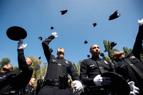 Photos 42 Recruits Celebrate Their Graduations From Lapd Academy