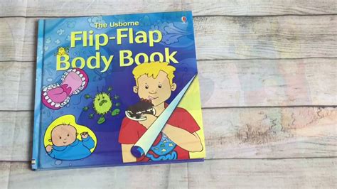 A Look Inside The Usborne Flip Flap Body Book YouTube