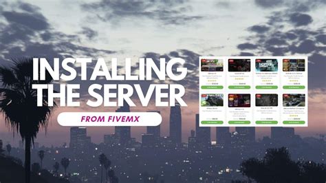 Guide D Installation Et De Configuration De Votre Mod Le De Serveur Fivem