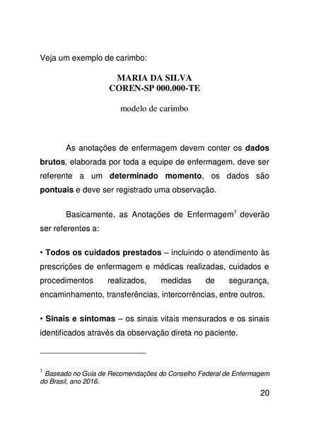 Modelo de Relatório de Enfermagem: Guia Prático e Exemplar - Enfermagem ...
