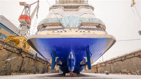 New TUI Cruises Ship Floats Out at Shipyard