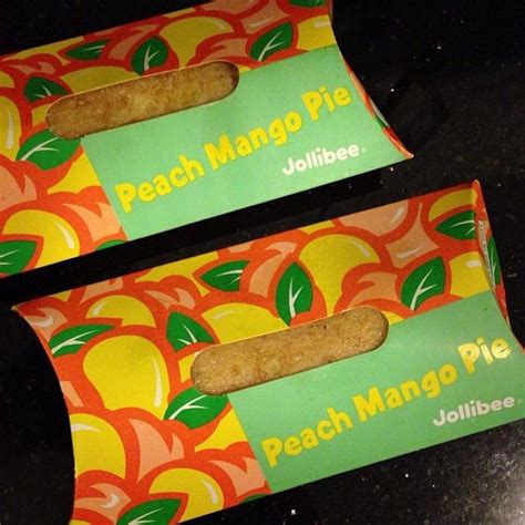 Peach mango pie from Jollibee | Peach mango pie, Peach mango, Mango pie