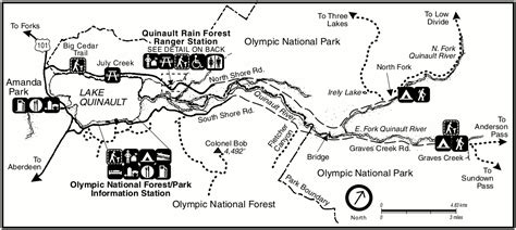 Olympic National Park Beaches Map