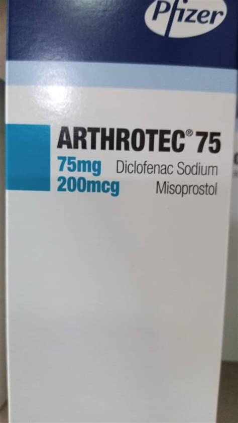 Arthrotec 75mg 200mcg X20 Tablets Careforte Pharmacy