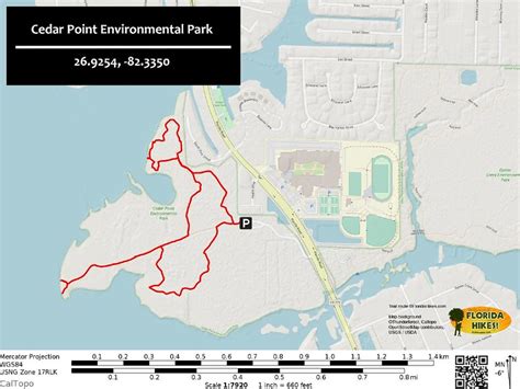 Cedar Point Park Florida Hikes