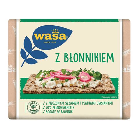 Wasa Pieczywo Chrupkie Z Sezamem G Pakomarket