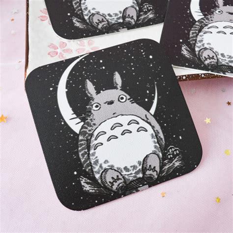 Dessous De Verre Totoro Neko Kawaii