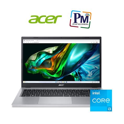 Acer Aspire 3 A315 510p 33qw Intel® Core™ I3 N305 15 6 Notebook Pure Silver