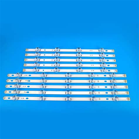 Amazon Zereff Connectors 1027mm LED Backlight Lamp Strip 9 LEDs