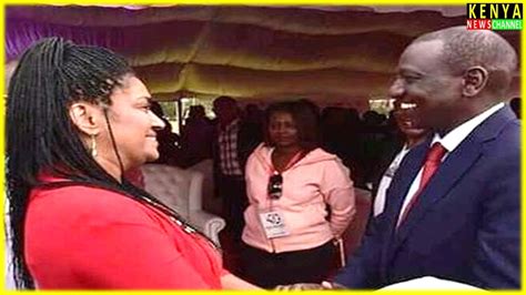 PASSARIS MEETS PRESIDENT RUTO TODAY AT STATE HOUSE LISTEN WHAT SHE