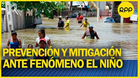 AlertaxElNiño prevención y mitigación ante el fenómeno El Niño que