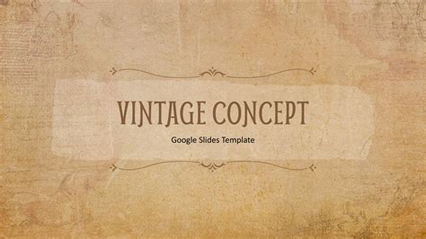 Vintage Style Thank You PowerPoint Template - SlideKit