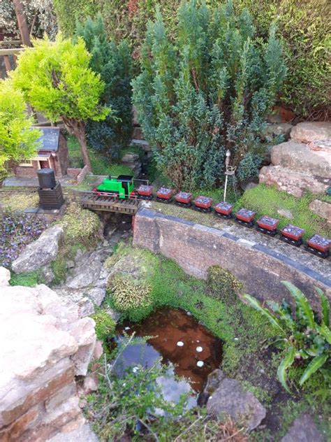 Garden Railroad Garden Decorations Train Layouts Model Railway