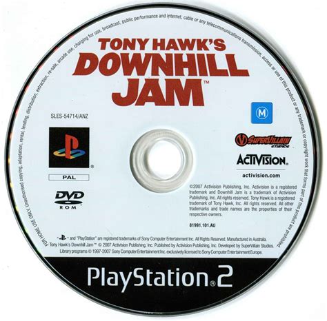 Tony Hawk S Downhill Jam Cover Or Packaging Material Mobygames