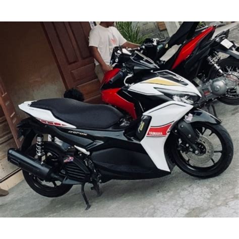 Striping Yamaha Aerox New All Connected Vietnam Style Design