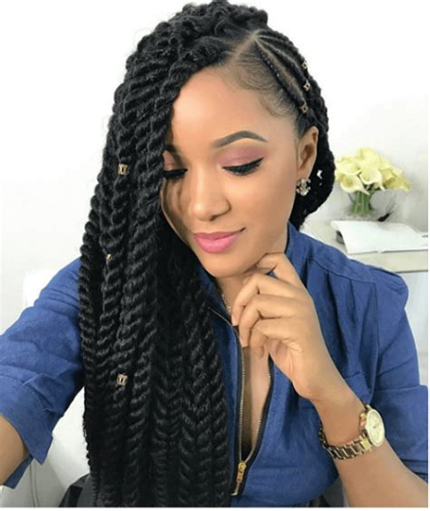 6 Easy Havana Twists Styles Twist Braid Hairstyles Twist Hairstyles Havana Twist Braids