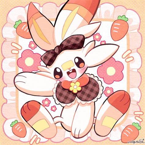 Scorbunny Pokemon Drawn By Mochopaccho Danbooru