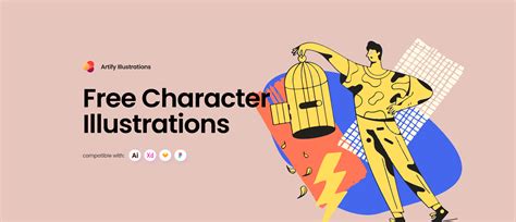 Free Character Illustrations | Figma Community