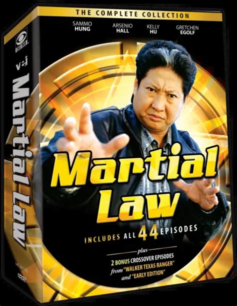 Martial Law The Complete Tv Series Collection Box Set New Sealed