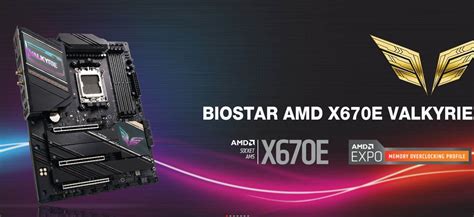 Biostar Presenta El Nuevo Motherboard X E Valkyrie Atx Dise Ado En