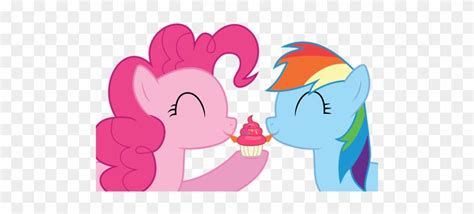 Toughbluff Cupcake Lesbian Licking Pinkiedash Cartoon Free Transparent Png Clipart
