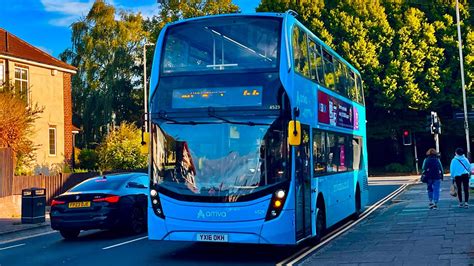 Ride On Arriva Midlands Adl Enviro Mmc Yx Okh Route