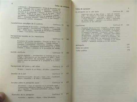 Principios De Percepción S Howard Bartley Trillas 1985 En Venta En