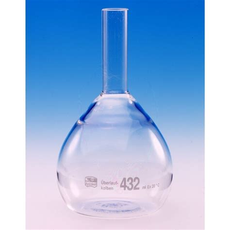 Karl Hecht Overflow Volumetric Flask Capacity 43 5mL Flasks Quantity