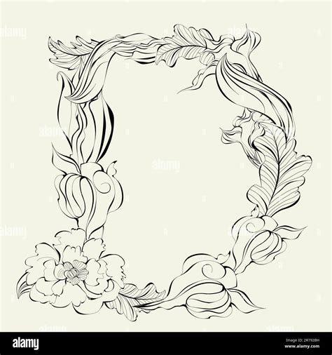 Decorative font, Letter D Stock Vector Image & Art - Alamy 