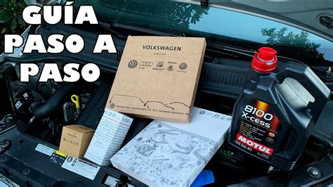 Cómo cambiar aceite y filtros VW YouTube