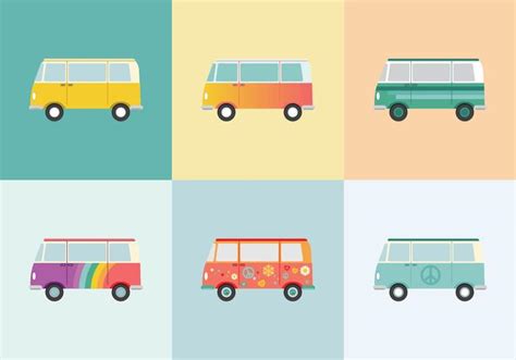 Vw Hippie Bus Clip Art