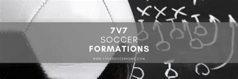 7v7 Soccer Formations A Complete Guide Your Soccer Home