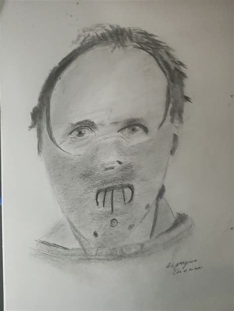 Hannibal Lecter Anthony Hopkins by AlgonquinCaveman on DeviantArt