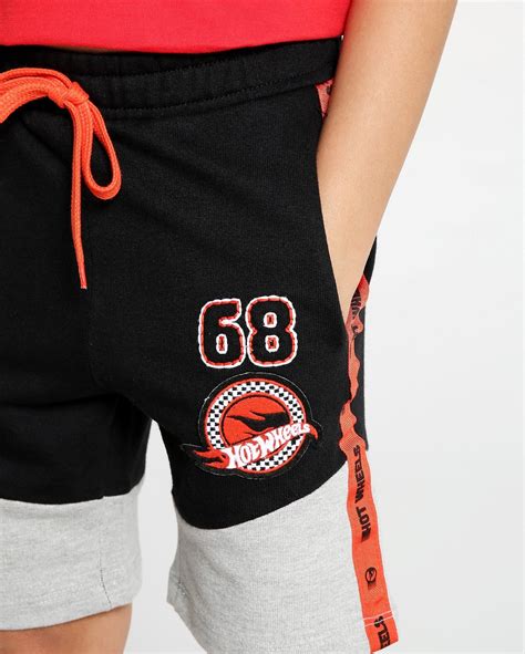 Riachuelo Bermuda Moletom Hot Wheels