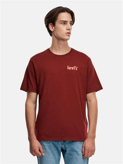 Levis Ss Relaxed Fit Tee Poster T Shirt Uomo Nencini Sport