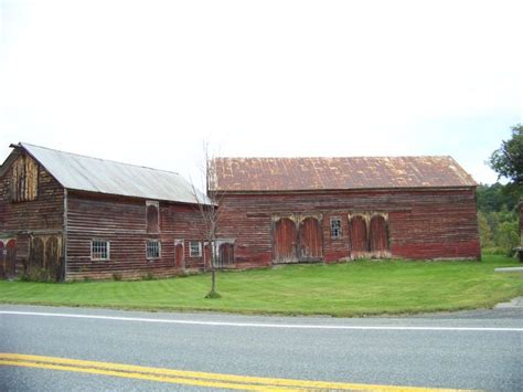 Old Barns Along Route 20 Otsego Schoharie Schenectady Counties New York