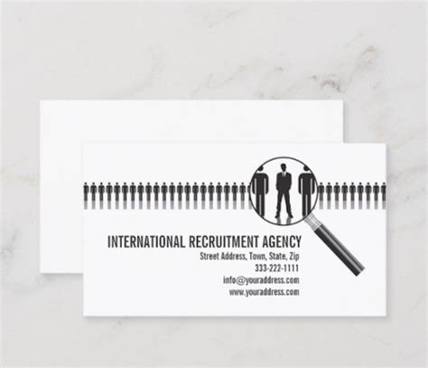 4 Recruitment Business Card Templates In Psd Ai Gorib Foundation