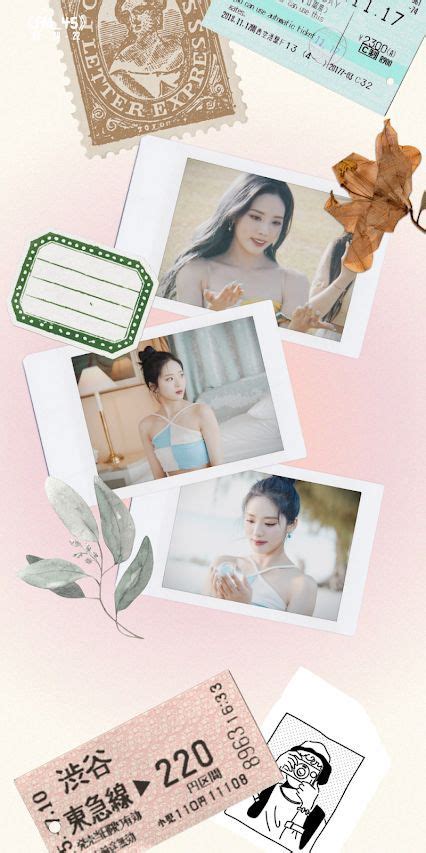 Fromis Jiwon Stay This Way Wallpaper Polaroid Film Fromis