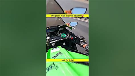 Kawasaki Ninja Zx10r Vs Bmw S1000rr Drag Race Viralzx10rbmws1000rr