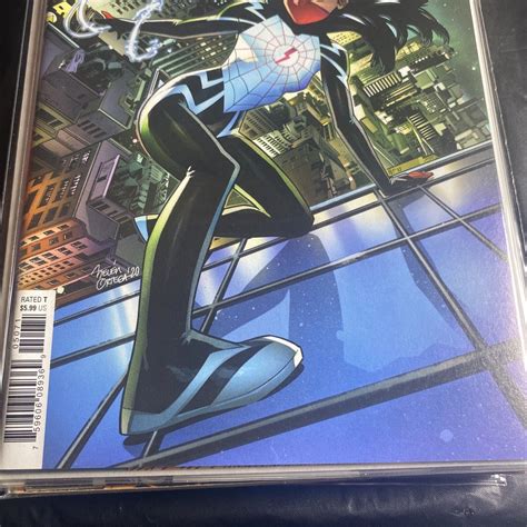 Amazing Spider Man Nm Wpgs Lgy Ortega Silk Variant Cover V