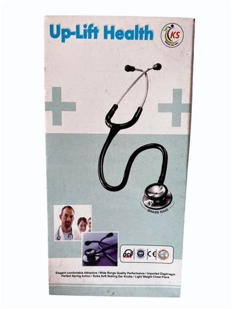 Single Sided Uplift Health Regular Stethoscope Polished Alloy Single